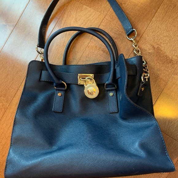 Navy Blue Michael Kors Handbag - Picture 7 of 7